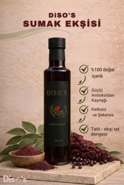 Diso's Doğal Sumak Ekşisi 250 ml