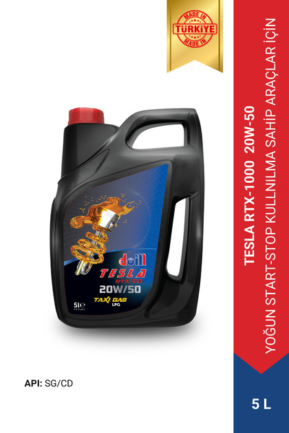 TESLA 20W-50 API SG/CD 5 Litre Motor Yağı