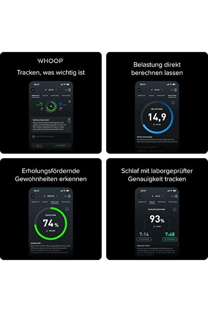 WHOOPI Whoop 4.0 Akıllı Aktivite Takipçisi Siyah - Fiyatı, Yorumları
