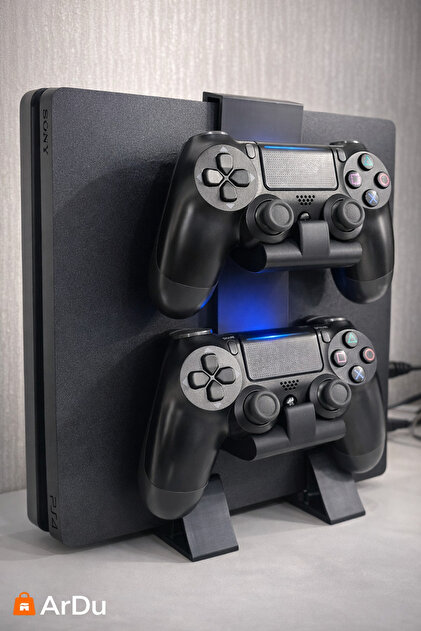 ArDu PS4 Dikey Stand ve DualShock Kol Tutucu (Slim) - Fiyatı