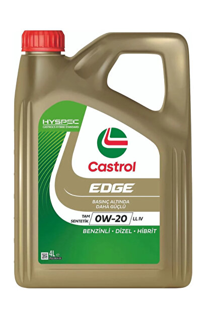 Castrol Edge 0W-20 LL IV 4 Litre - Fiyatı, Yorumları