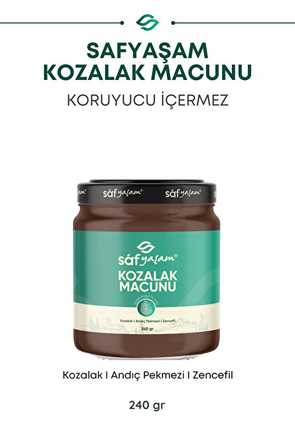 Safyaşam Kozalak Macunu Pekmezi Çam Kozalağı 240gr - Fiyatı, Yorumları