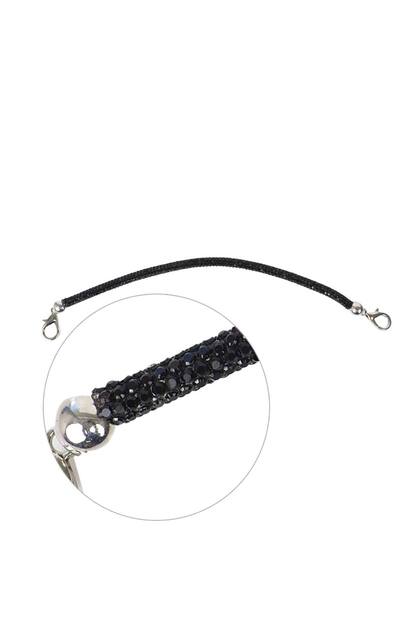 Mâner pentru geantă din piatră fină 25 CM (buc) - Negru
