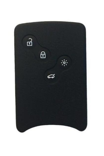 Renault Clio Megane Fluence Card Silicone Key Case Cover Protector