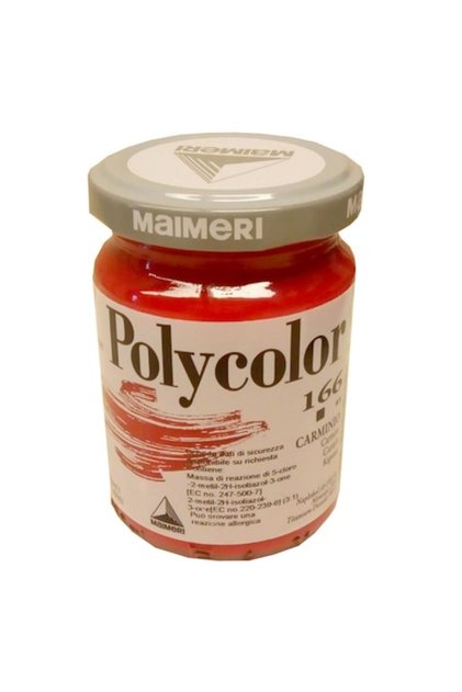 Βινυλική βαφή POLYCOLOR, MAIMERI, Καρμίνιο κόκκινο