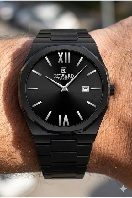 Excellent Men's Wristwatch |   42 mm Steel Case – Modern and Stylish Design