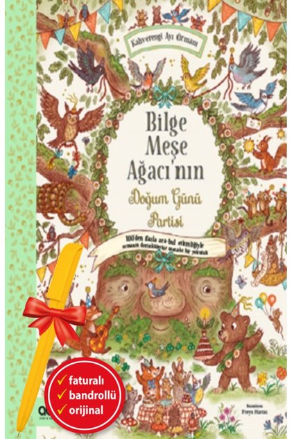 Alfa Kalem+Bilge Meşe Ağacının Doğum Günü Partisi (Hardcover) (Rachel Piercey) New Children's Literature