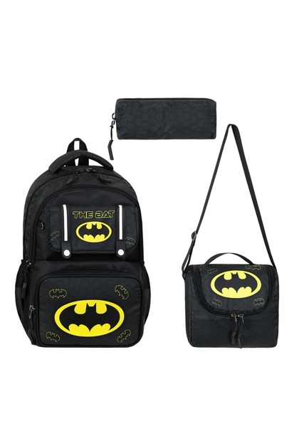 Ultra Luxury Premium Clamshell Model Orthopedic Primary School Bag with Back Support, Thermal Lunch Box and Pen Holder
