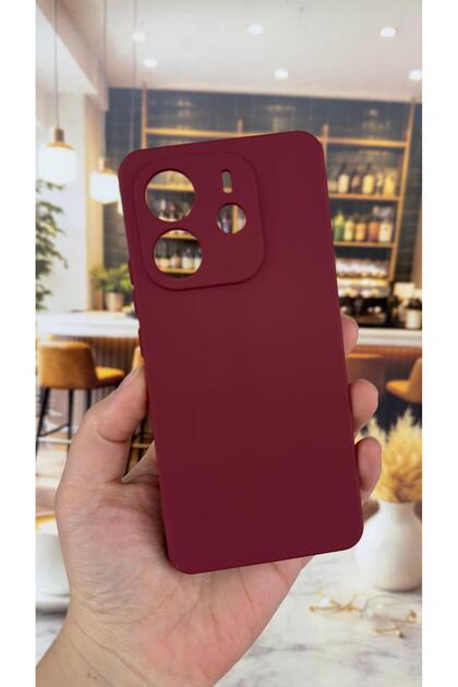 Xiaomi Redmi Note 14 Compatible Silicone Shock-Absorbing Classic Protective Rubber Case