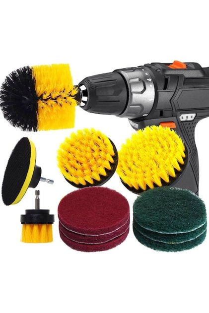 Set de 12 accesorii pentru curățarea mașinii