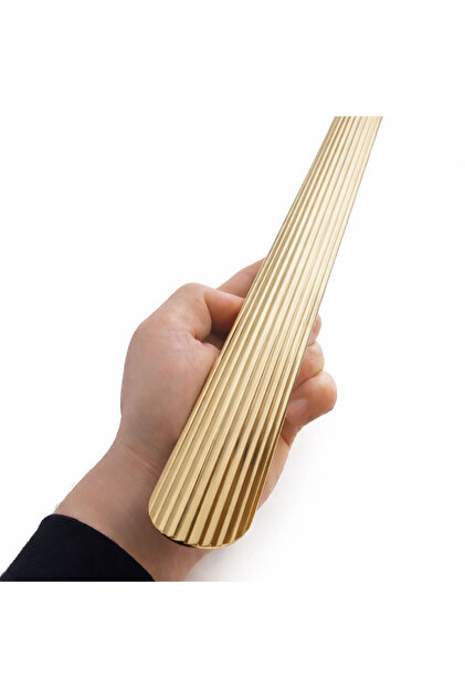 Badem10 VENTO Çizgili Soft Altın Çekmece Kulp 800 mm Modern Metal