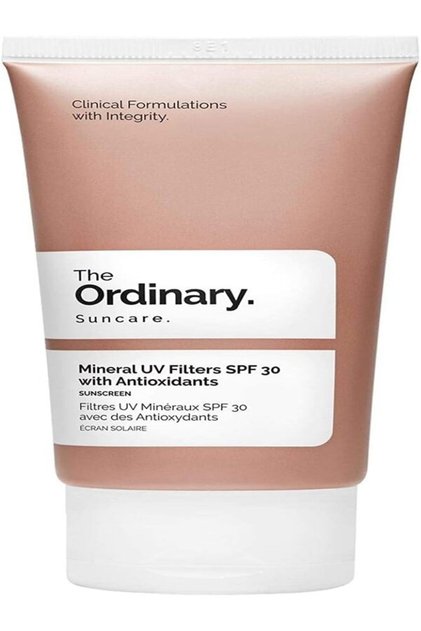 Suncare Sunscreen Mineral UV Filters SPF 30 with Antioxidants
