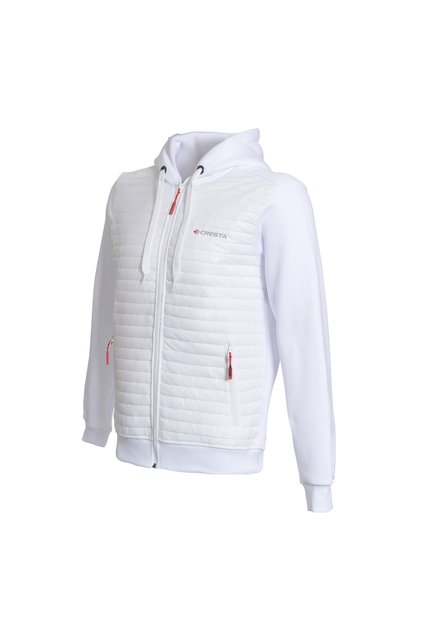 Kapitoneli Tam Fermuarlı Kapüşonlu Erkek Sweatshirt Ceket