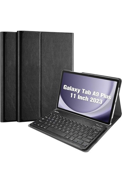 Keyboard Case for Samsung Galaxy Tab A9 Plus 11 Inch 2023, Samsung Tablet A9+ Cover with Magnetic De