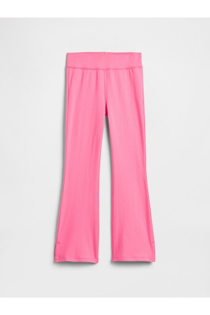 Kız Çocuk Açık Pembe Flare Legging Tayt