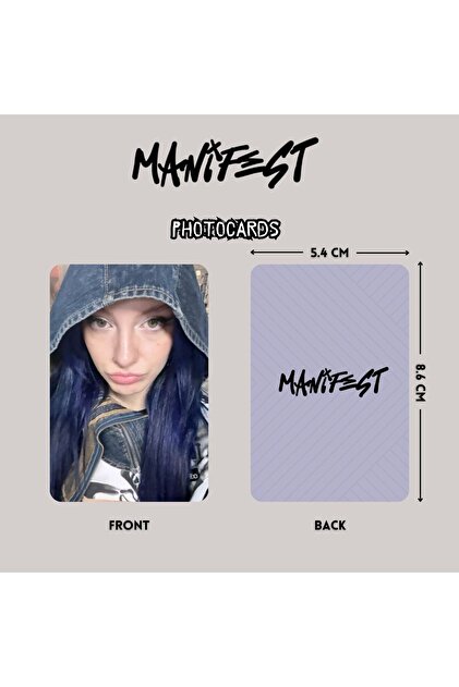 Kpop Dünyasi MANIFEST '' Zeynep '' Photocards Set 3 - Fiyatı