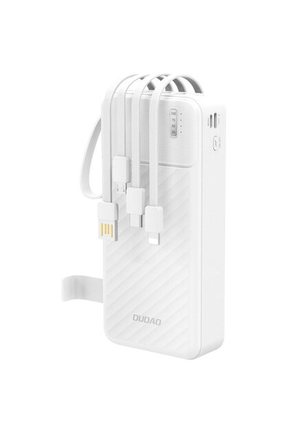 K11 Pro 20000mAh με ενσωματωμένα καλώδια - Λευκό