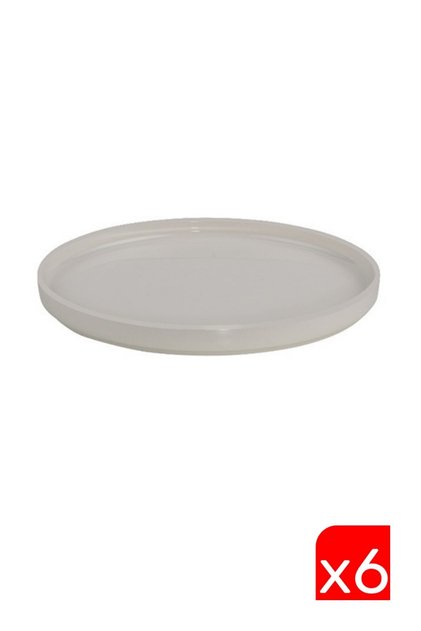 Tabak Evi Porcelain Stolt Oval Boat Plate 32,50X17X2,50Cm 6 Pieces