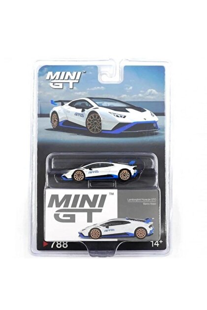 mini gt 1/64 Lamborghini Huracán STO Bianco Asopo No:788 Blister