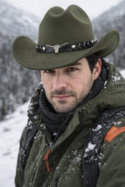 Men's Legendary Western Cowboy Hat