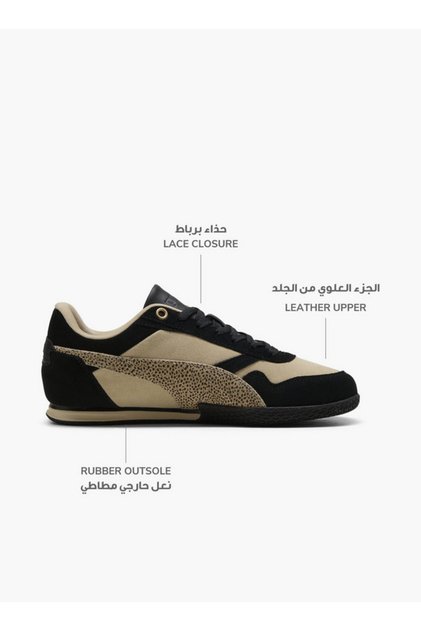 حذاء رياضي نسائي من الجلد برباط من ماركة بيلا دونا إس دي توب كات يصل إلى الكاحل
