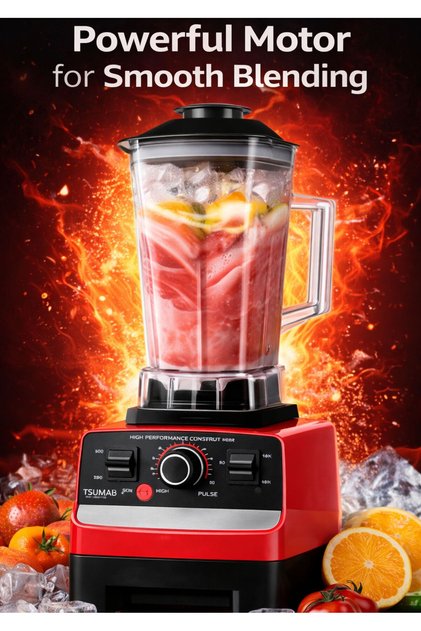 High-Performance Blender with Variable Speed & Pulse Function – Multifunction Mixer