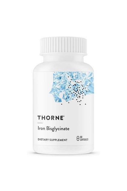 Iron Bisglycinate, 60 Capsules, Essential for Healthy Red Blood Cells