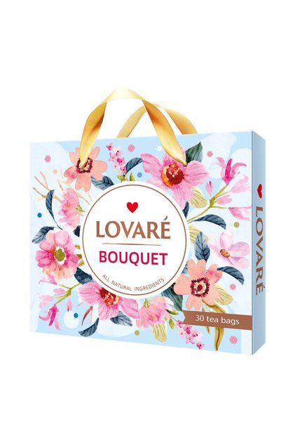 Buchet de ceai asortat 30 de pliculețe 6 arome 52,5 g