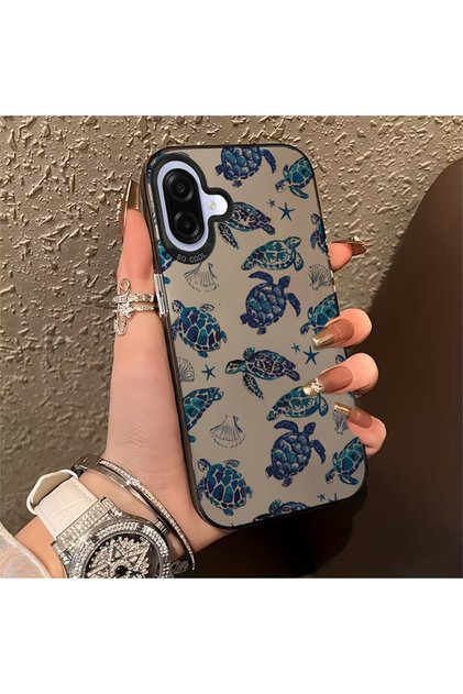 Samsung Galaxy A07 Compatible Dirt-Repellent Turtles Themed Printed Pattern Phone Case Mk01A