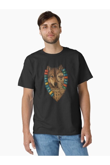Gadali Unisex Oversized Bozkurt Gray Wolf 16 Great Flag of the