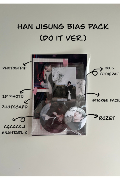 Kpop Dünyasi STRAY KIDS Han '' DO IT '' Photocard Set - Fiyatı