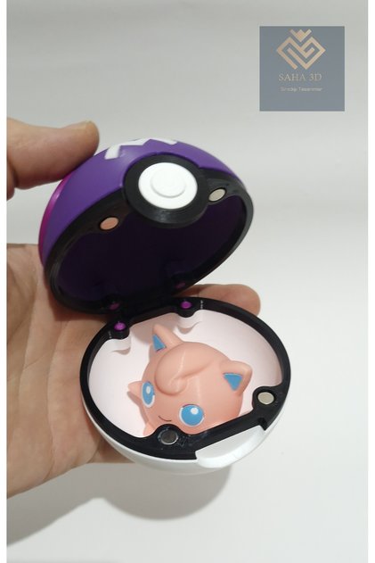 Pokemon Master poke topu (jigglypuff hediyeli)