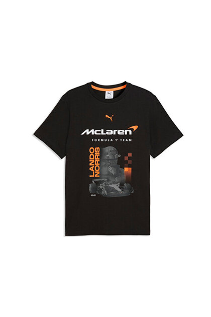 Tricou Mclaren Racing Driver Tricou casual pentru bărbați Norris 63745101 Negru
