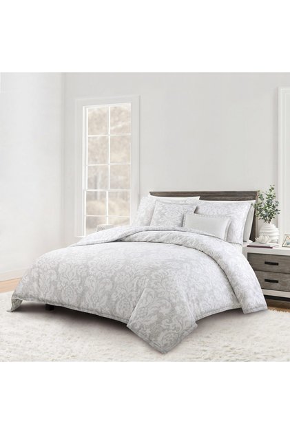 Linen Dakota | طقم لحاف قطن 100% مزدوج 8 قطع