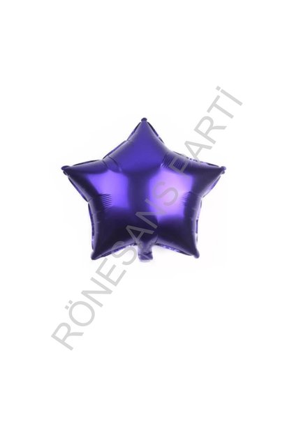 Renaissance 18 Inch 45 cm Purple Star Foil Balloon