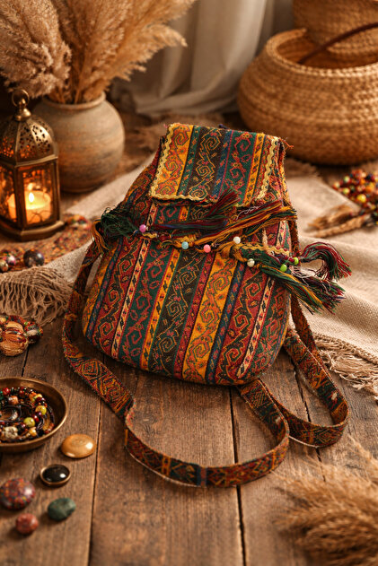 seymen bıçakçılık Large Size Local Patterned Hand-Woven Authentic