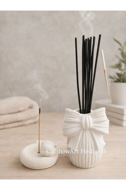 Minimalist Çubuk Tütsülük Set