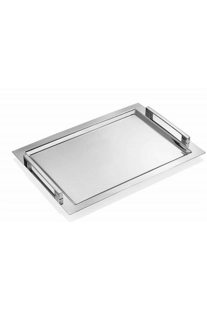 Tiamo Mira Minimal Design Tea & Serving Tray with Handle – 47.5×32.5 cm