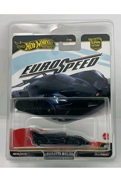 HOT WHEELS Premium Car Culture Eurospeed Bugatti Bolide Siyah