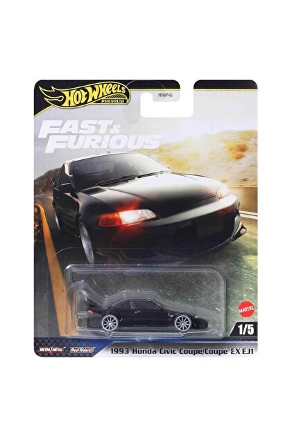 HOT WHEELS Fast & Furious Premium 1993 Honda Civic Coupe Ex Ej1
