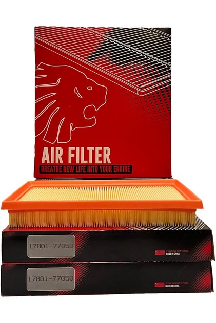 17801-77050 AIR FILTER COMPATIBLE TO USE FOR Corolla Petrol 2020-2024 - Camry Hybrid 2020-2024