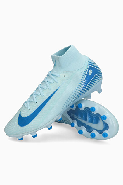 Nike Zoom Mercurial Superfly 10 Elite AG-Pro - açık mavi FQ8339