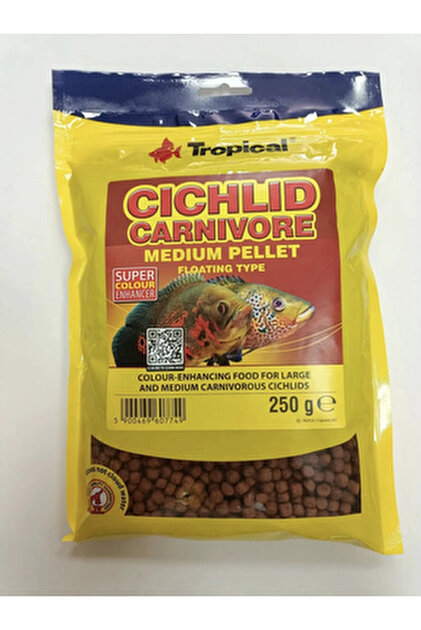 TROPICAL Goldfish Colour Pellet 250ml nourriture granulée, rehaussant