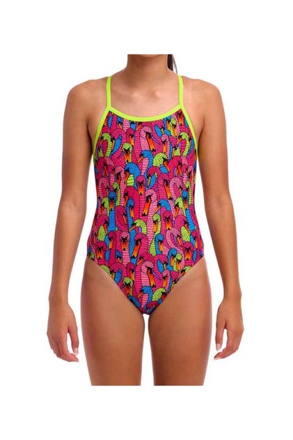 Swan City Girls' Swimsuit