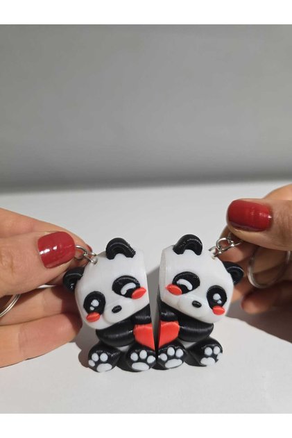 Magnetic Couple Keychain Set for Lovers, the Most Beautiful Gift, 2-Piece Keychain