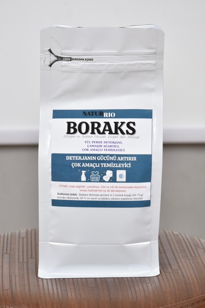 Doğal Boraks 1250 gr Perde, Çamaşır ve Banyo Temizliği Temizlik | Karbonatla Uyumlu