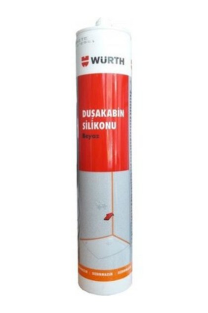 Duşakabin Silikonu Beyaz 310 ml.