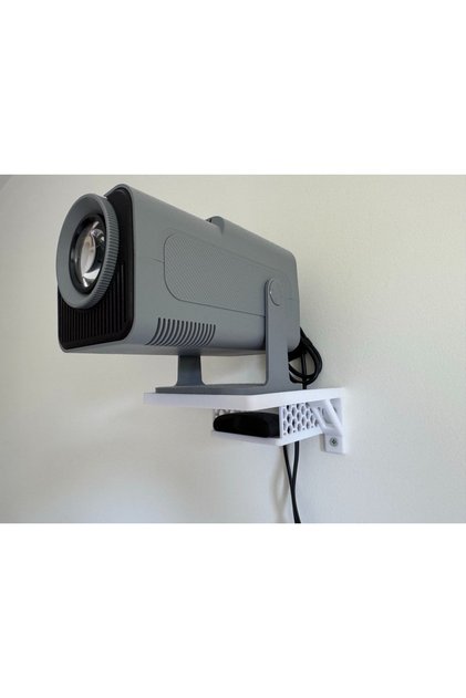 Magcubic HY320 / HY300 Uyumlu Projeksiyon Duvar Rafı – Versiyon 2 HDMI Yuvaları Genişletildi