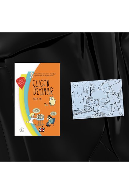 ÇILGIN DEYİMLER / CİLTLİ / KARTPOSTAL BOYAMA HEDİYE