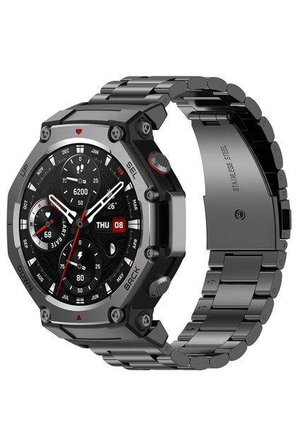 Curea pentru Amazfit T-Rex 3 - Watchband (W010) - Black
